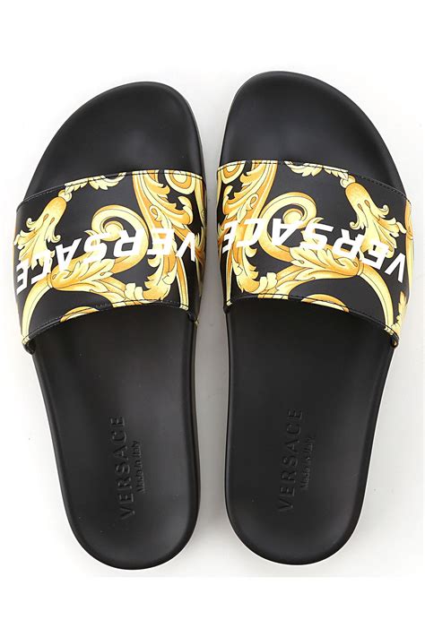 versace flip flops mens